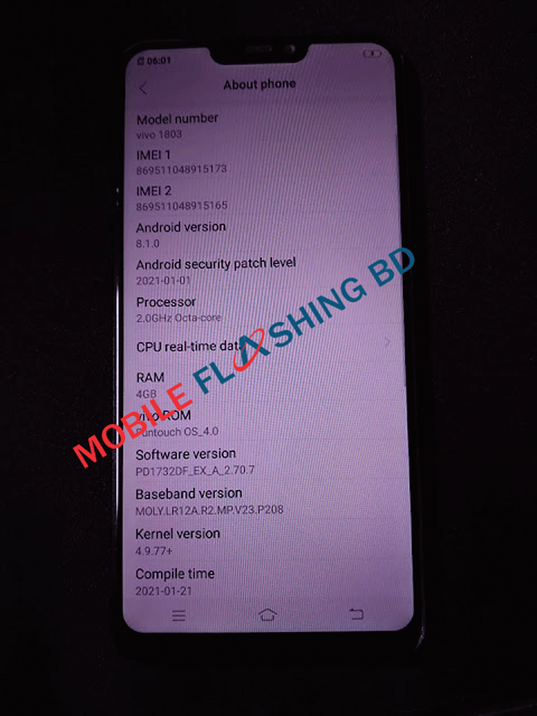 vivo y81 flash file cm2