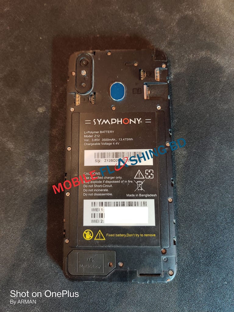 symphony z12 flash file